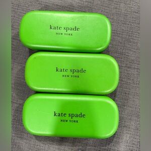 Kate Spade Lime Green Eyeglass Cases